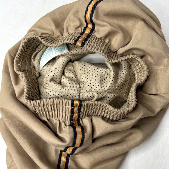 Tan Side Stripe Toddler Mesh Lined Shorts Size 4 - Picture 6 of 6